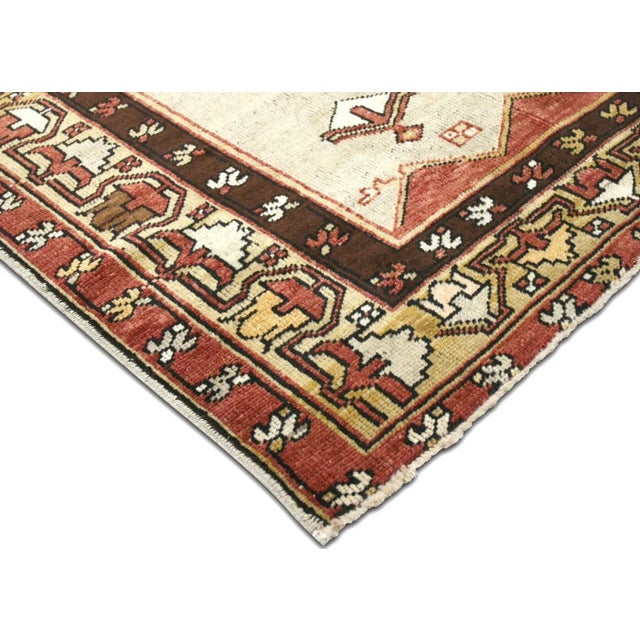 Illustration 1960s Turkish Oushak Rug For Sale - Image 3 of 6