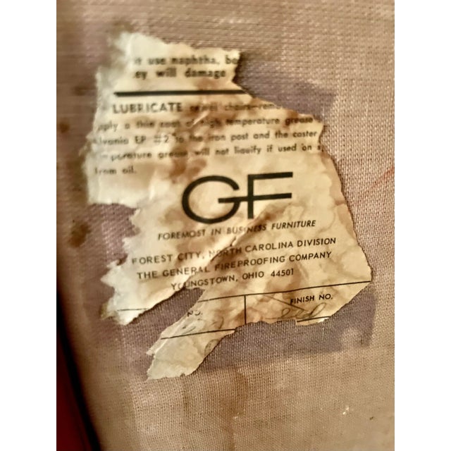 1950s Vintage GoodForm Bucket Chair For Sale In Philadelphia - Image 6 of 6
