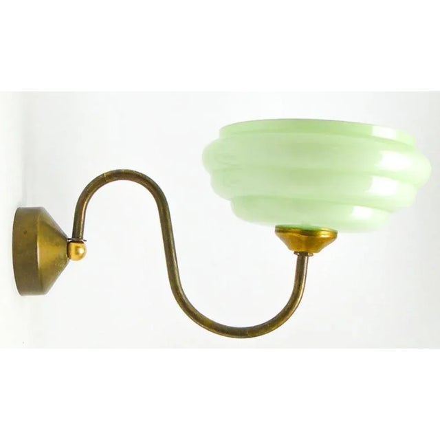 Art Deco Wall Lamp, Poland, 1950s For Sale - Image 6 of 6