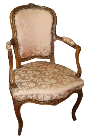 Louis Xv Armchair in Beech