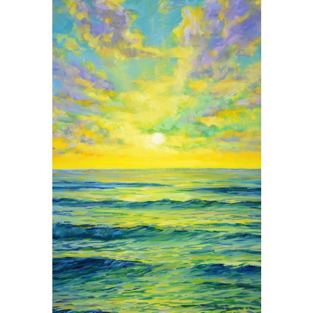 Sunset.Modern Original Painting. For Sale - Image 4 of 6