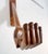 Mid-Century Modern Pedro Friedeberg Style Wall Mounted Carved Wooden Coat Hook in Form of an Arm For Sale - Image 3 of 6