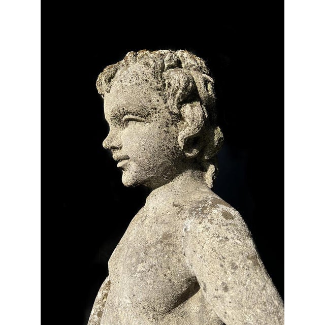 Garden Sculpture in Vicenza Stone, 1960s For Sale - Image 9 of 13