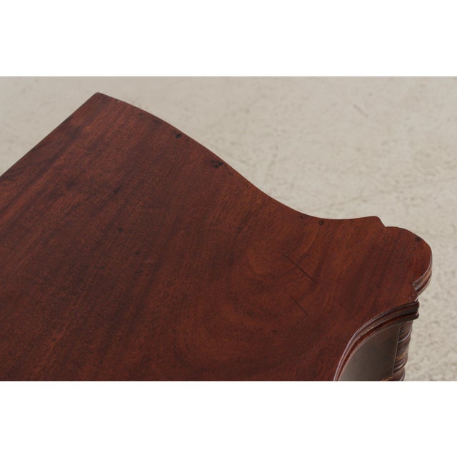 Antique 19th Century Mahogany Inlaid Flip Top Game Table For Sale - Image 9 of 16