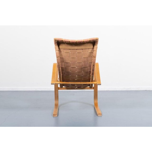 Wood Patronen Armchair by Gustav Axel Berg Patron. For Sale - Image 7 of 12