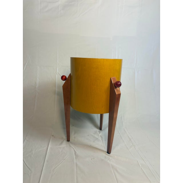 Mid 20th Century MCM Memphis Post Modern Side Table For Sale - Image 12 of 12