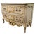 French Creme Peinte Bombe Commode For Sale