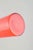 Tall Swedish Cylindrical Orange Art Glass Vase, 1970s For Sale - Image 4 of 5
