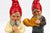 Musical band of 5 ceramic gnomes, made in Germany by the August Heissner factory in the first half of the 20th century...