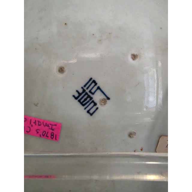 Porcelain Chinese Imari Charger Large Plate 1870's For Sale In Cleveland - Image 6 of 12