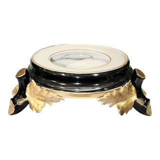 Antique French Porcelain Plinth For Sale