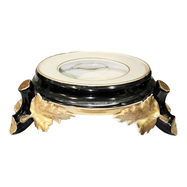 Antique French Porcelain Plinth For Sale