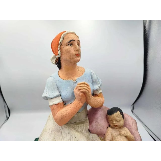 Pre-War Figure of Jesus in the Manger, 1920s For Sale - Image 3 of 11