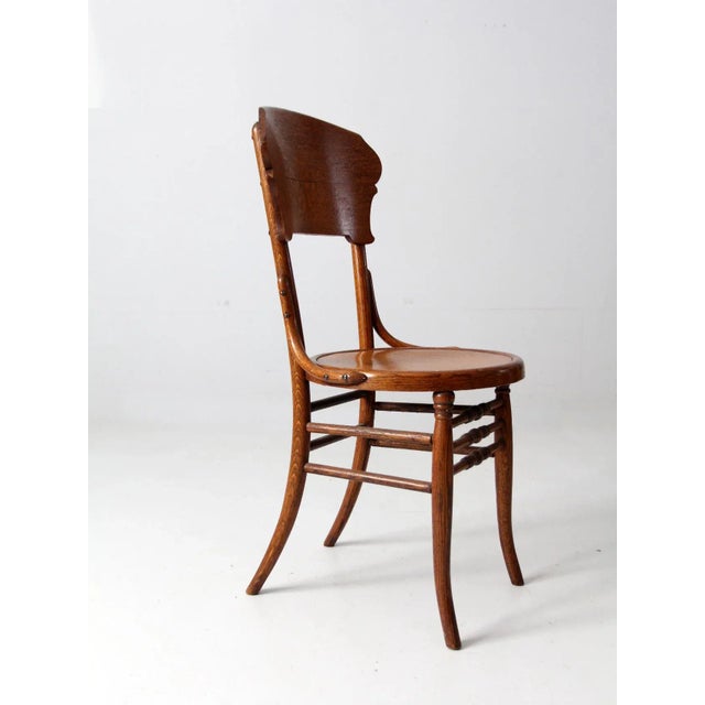 Wood Antique Bentwood Chair For Sale - Image 7 of 13
