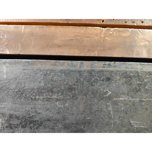 North American Artist, Figures, 1750, Oil on Copper For Sale - Image 15 of 18