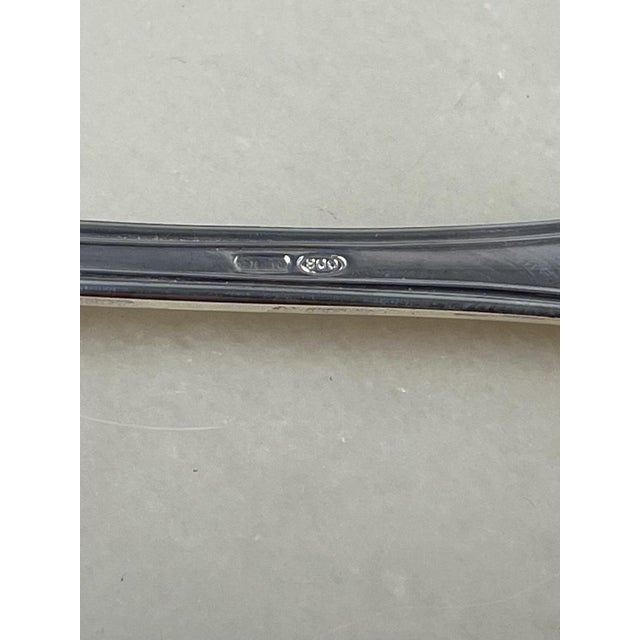 Empire Style Silver Cutlery Set, Italy, 1990s, Set of 101 For Sale - Image 11 of 15