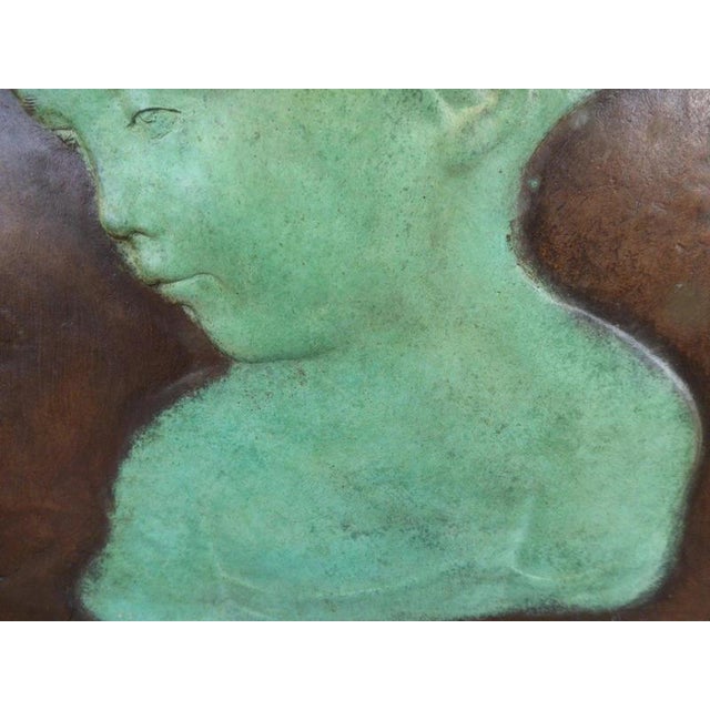 Eva Knight, Figure of a Girl, 1930, Bronze and Granite For Sale - Image 13 of 18
