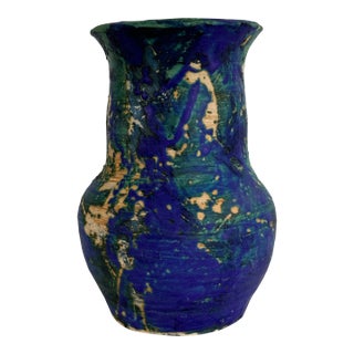 Vintage MCM Studio Pottery Vase For Sale
