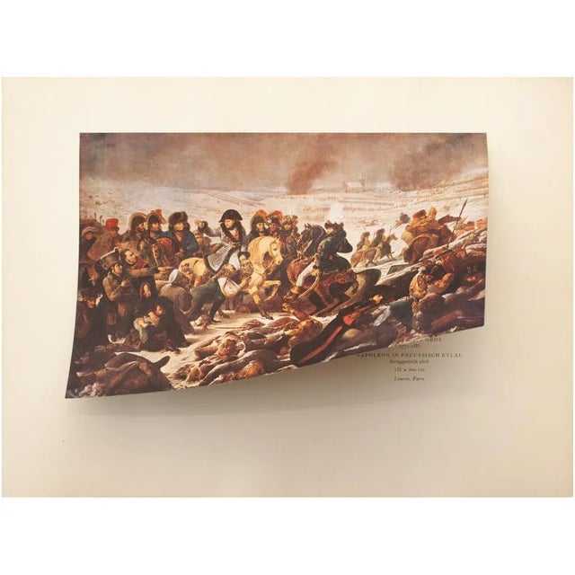 The School of Paris "Napoleon on the Battlefield at Eylau" After Baron Antoine-Jean Gros, First Edition Swiss Photogravure For Sale - Image 3 of 7