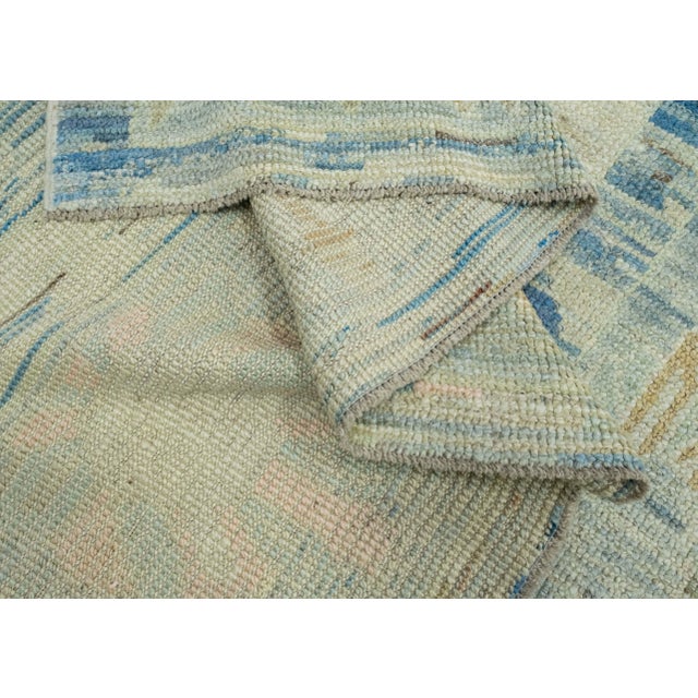 Textile Turkish Oushak Rug 9' x 11'6" #18534 For Sale - Image 7 of 8