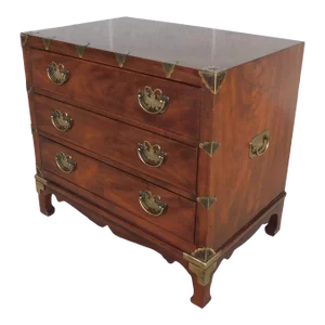 Henredon Pan Asian Collection 3 Drawer Commode 26"w