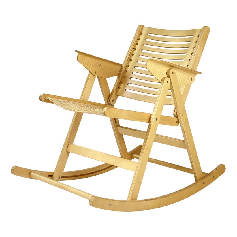 Rex Rocking Chair by Niko Kralj | Chairish