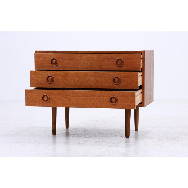 Mid-Century Teak Chest of Drawers For Sale - Image 6 of 13