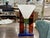 1980s Post Modern Acrylic and Glass Lamp For Sale - Image 11 of 11