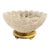 Vintage French Rock Crystal Bowl on Giltwood Stand For Sale