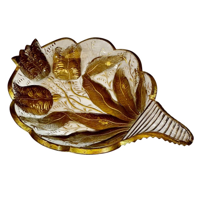 Transparent 19th Century Baccarat Style Berry Set- 5 Piece Set For Sale - Image 8 of 12