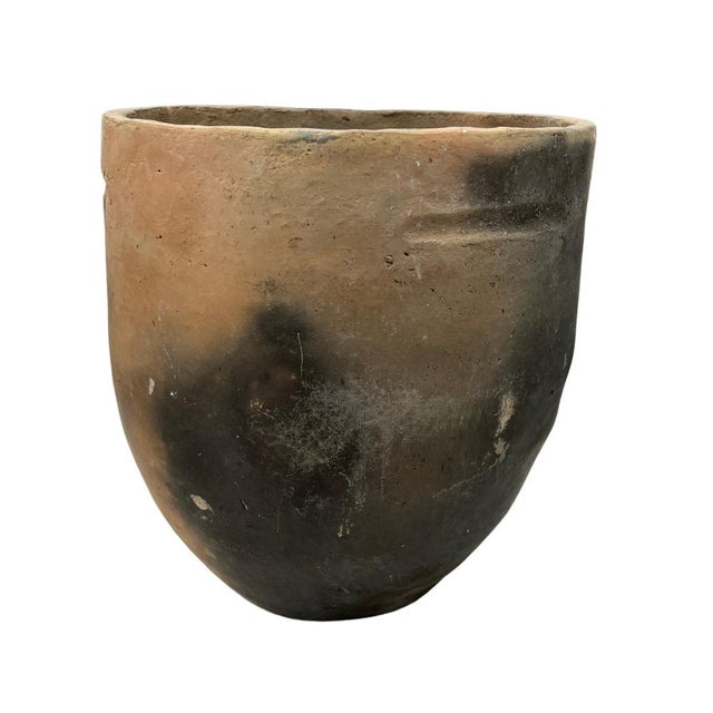 Contemporary Gafsa Clay Vessel For Sale - Image 3 of 5