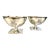 Mid 20th Century Sterling Silver Master Salt Cellars - a Pair For Sale