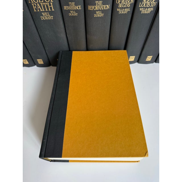 Paper 1963 Complete 12-Volume Set, the Story of Civilization by Will & Ariel Durant, Originally Published 1935 For Sale - Image 7 of 11