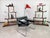 Pair of Rare Antique Art Deco Stepped Shelves / Room Dividers. Authentic, early 20th-century Art Deco period (circa...