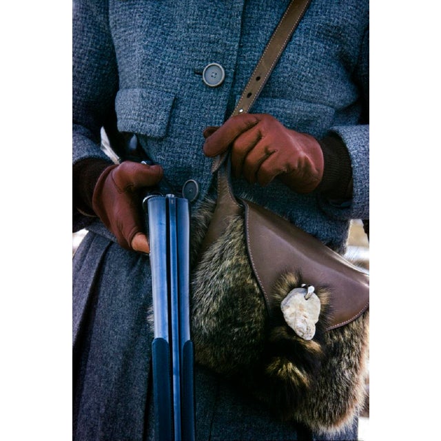 Ann Bonfoey Taylor Hunting by Toni Frissell American aviator and designer Ann Bonfoey Taylor goes hunting with a shooting...