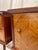 Mid 20th Century Walnut Mid Century Modern Paire De Petites Tables De Nuit With Checkered Burl Tops For Sale - Image 5 of 13