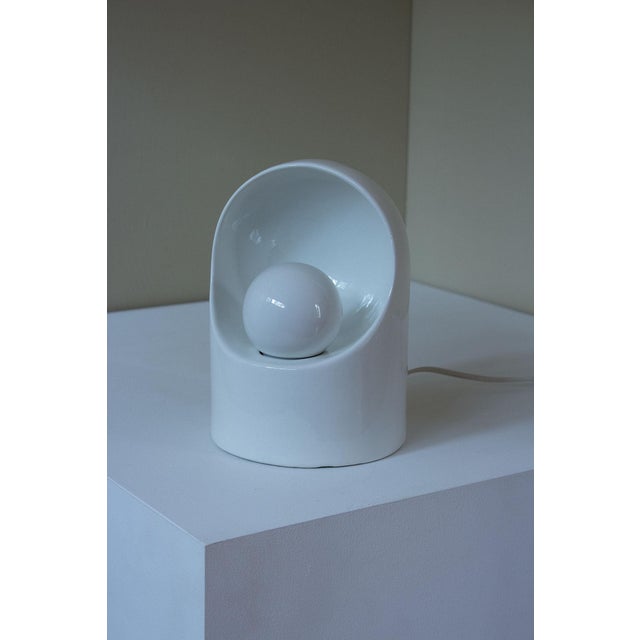 Italian Ceramic Table Lamp by Marcello Cuneo for Teh, 1970s For Sale - Image 11 of 11
