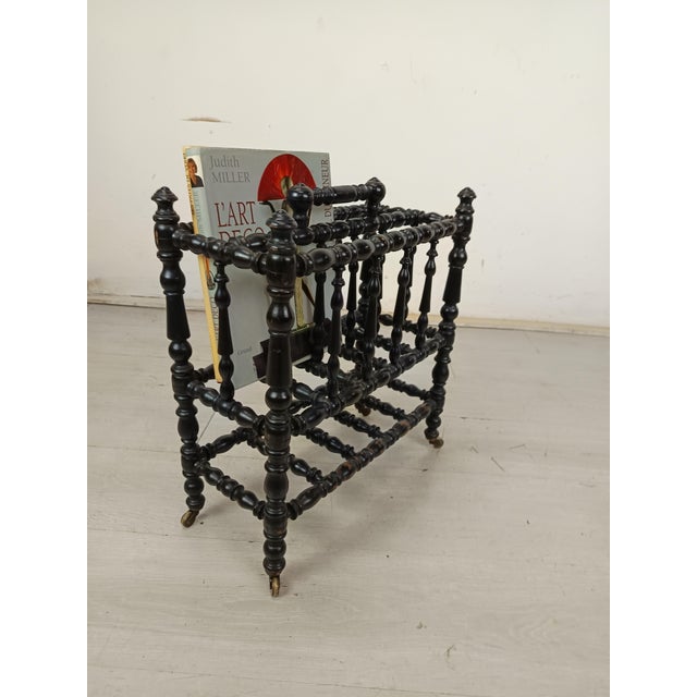 Napoleon III Magazine Rack For Sale - Image 4 of 12