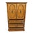 Brown Thomasville Furniture Serenade Collection Burled Walnut Italian Neoclassical Tuscan Style 40" Armoire 21211-340 For Sale - Image 8 of 16