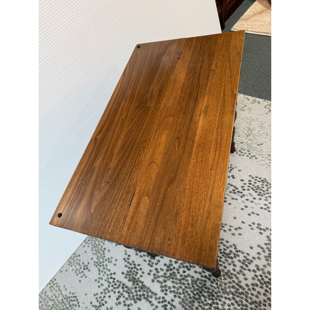 Brown Victorian Era Mahogany Spinet Desk For Sale - Image 8 of 12