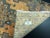 1960s Vintage Distressed Turkish Handmade Orange and Camel Small Rug For Sale - Image 5 of 6