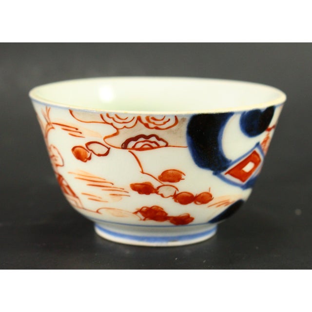 Japanese Edo / Meiji Mid 19th Century Japanese Imari Porcelain Sake Cup For Sale - Image 3 of 12
