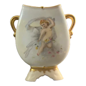 Late 19th Century Antique Martial Redon Limoges Vase