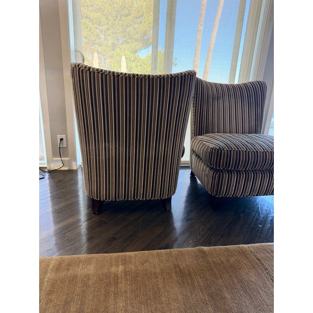 1990s 1990s Barbara Barry Slipper Chairs for Baker Furniture For Sale - Image 5 of 17
