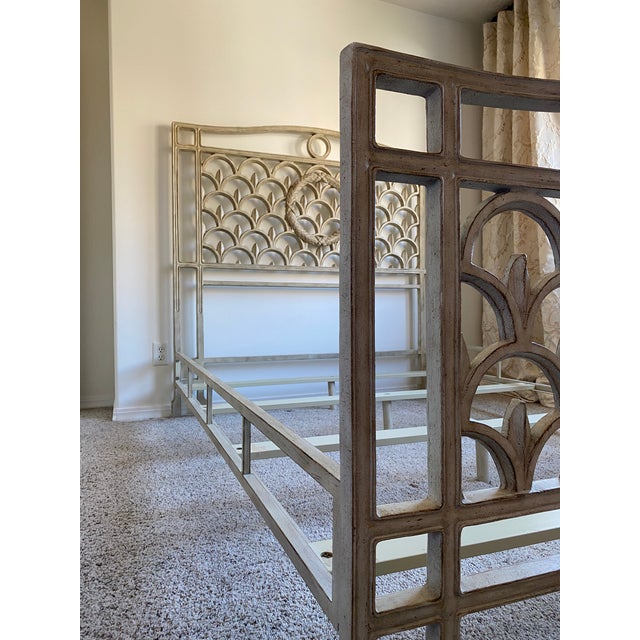 Drexel Heritage Cast Iron Queen Bed Chairish