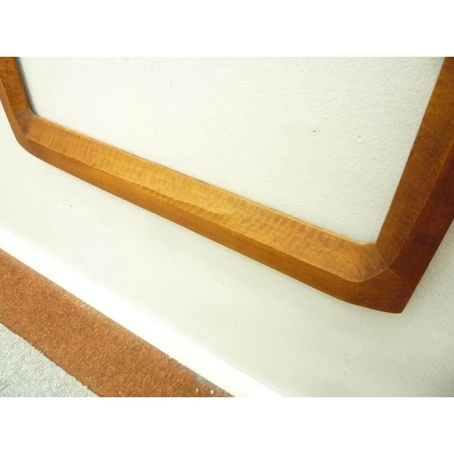 Anthroposophical Oak Picture Frame by Siegfried Pütz, 1920s For Sale - Image 4 of 13