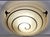 Vintage Ceiling Lamp with Glass Shade, 2000s For Sale - Image 3 of 7