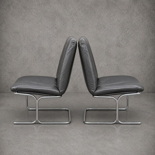 Details Authentic Pieff ‘Eleganza’ dining chairs Designed by Tim Bates Originally retailed by Harrods Made in England,...
