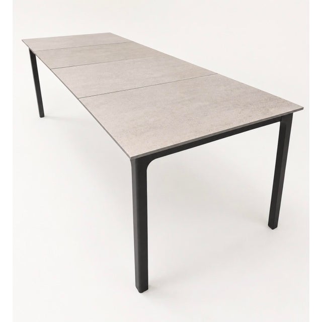 Designed by Brown Jordan, the Adapt Collection 96” Rectangle Dining Table is a sophisticated contemporary outdoor dining...