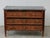 Brown French 19th Century Walnut Three-Drawer Commode with Grey Marble Top For Sale - Image 8 of 12